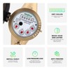 Watflow DN15 Water Meter 1/2" NPT, AWWA C708 Certification Gallon