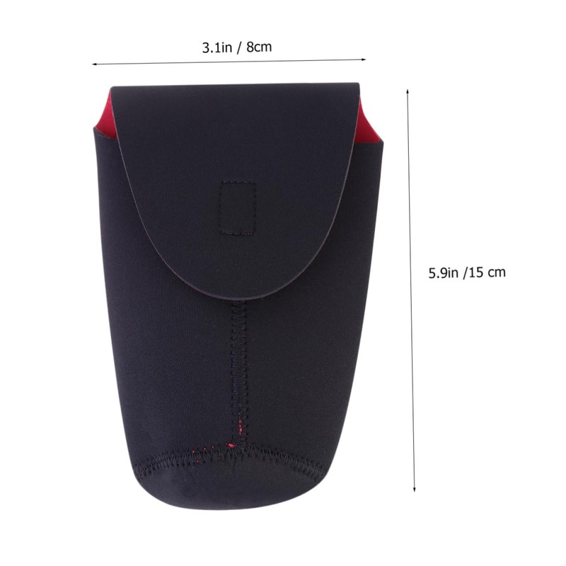 SHOWERORO 2pcs Thickened Diving Resistant Camera Lens Bag Crash Protective