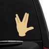 Spock Hand - Vinyl Vehicle Sticker