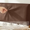 ANARACHON Leather Look Bed Headboard Cover, Stretch Soft Bed Headboard