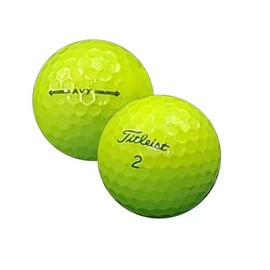Golf Ball House… 12 AVX Golf Balls for Titleist/Yellow/Near Mint (AAAA) / Used-Recycled w/Mesh Bag