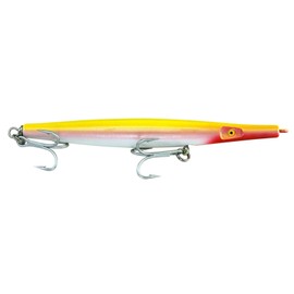 Super Strike Lures Super N Fish Needlefish Sink Yellow/White 6 3/8" 1.5oz