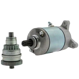 New 12V Starter for Polaris ATV 330 Big Boss 500 4x4 6x6 Magnum 325 330 425 500 2x4 2x6 6x6 1995-2006 Complete w Starter Drive SM-13 3084981 3090188 RS41196 242-06119 71-26-18645 91-26-2059N