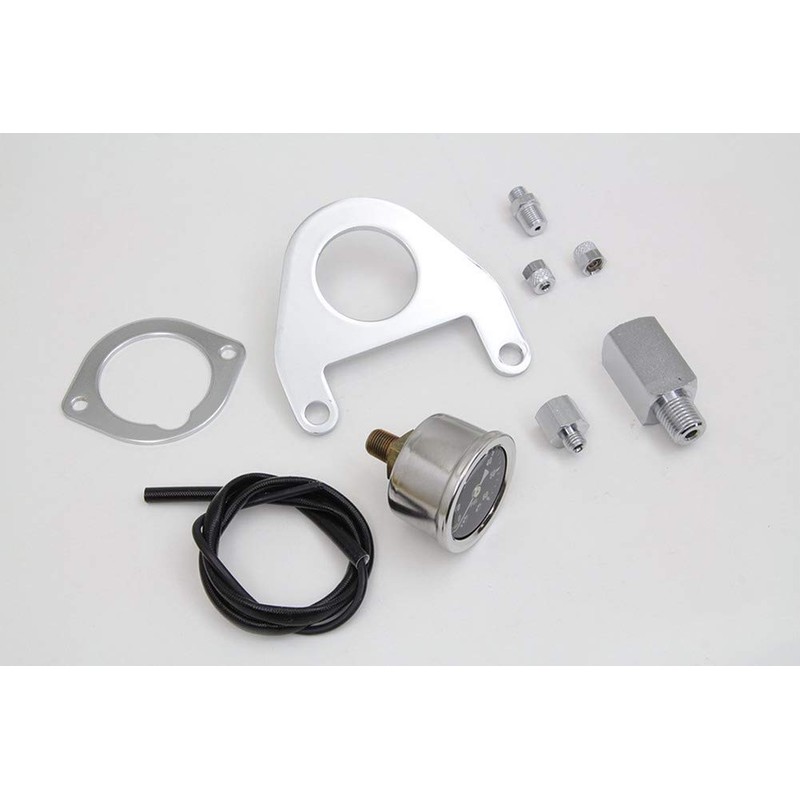 V-Factor Twin Cam Oil Pressure Gauge Kit for Harley-Davidson Twin