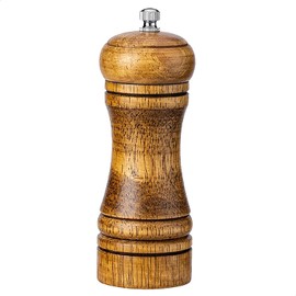 Pepper Mill, Salt Mill, Spice Mill, Manual, Spice, Grind, Rock, Pepper & Black Pepper, Coarse Fine Adjustment, Seasoning Container, Salt Mill, Pepper Pepper, Wooden, Pepper, Wood, Pepper, Coarse Salt, Hand, Camping, Spices, Kitchen, Dining Room, Wooden (
