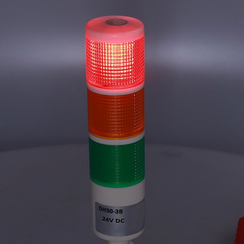 LED Signal Light with Rotating Base Low Power Consumption Switchable