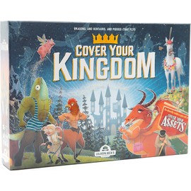 Cover Your Kingdom | Cover Your Assets New & Very Obnoxious Brother | A Magically Malicious Party Game for 2-8 Players 9+