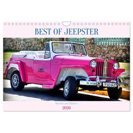 BEST OF JEEPSTER - Rarität auf Rädern (Wandkalender 2026 DIN A4 quer), CALVENDO Monatskalender