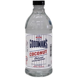 Goodman's Coconut Extract - Gluten-Free, Non-GMO, Kosher - Enhance Your Recipes with Tropical Coconut! Ideal for Whipped Toppings, Puddings, Cakes & Cocktails - Low Carb, Low Calorie (16oz Bottle)