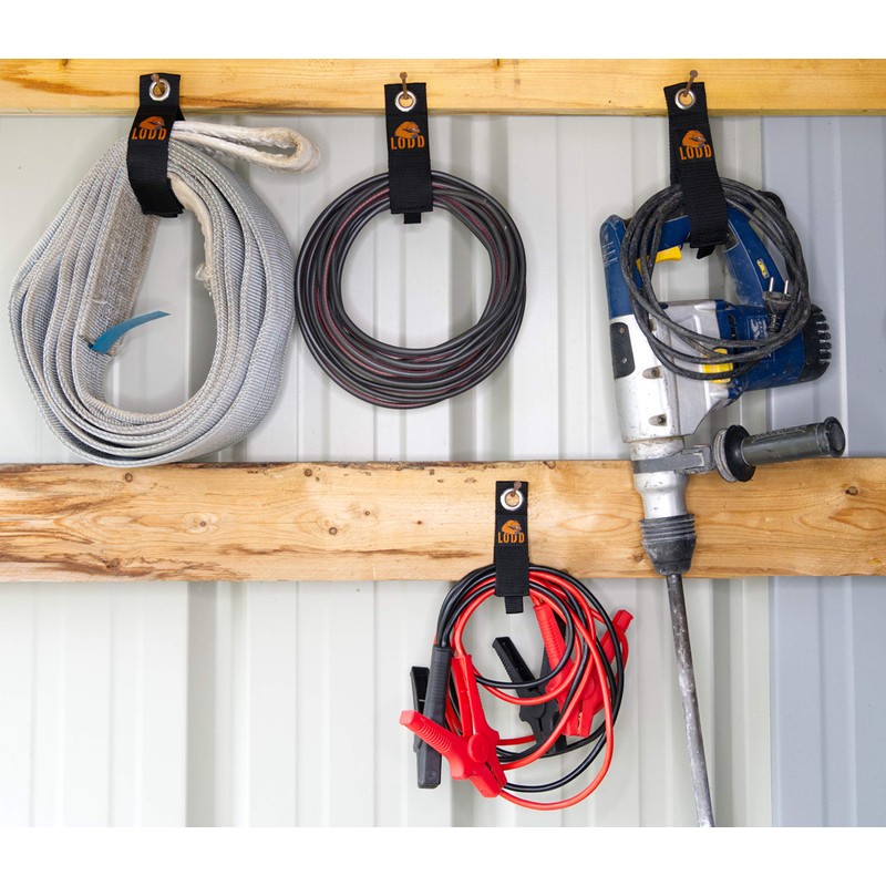 8 Velcro Fasteners for Storage, 3 Different Sizes, 2 x