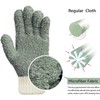 MIG4U Microfiber Dusting Gloves House Cleaning Glove for Blinds, Houseplant