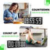 Manoive Gym Timer, 13.2 Inch Digital LED Wall Clock &