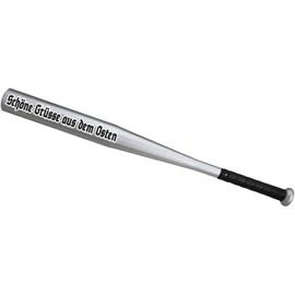 Spaß Kostet Baseball Bat Aluminium Beautiful Greetings from the East 26 Inches 65 cm Long Ideal for Baseball