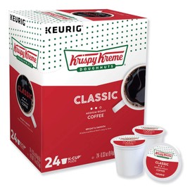 Krispy Kreme Classic, Single-Serve Keurig K-Cup Pods, Medium Roast Coffee, 96 Count