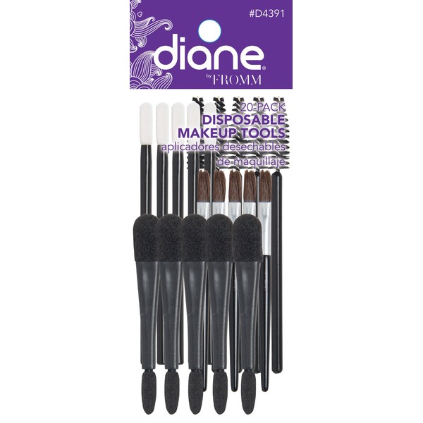 Diane Disposable Makeup Tools, 20 Count