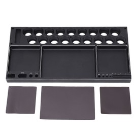 RC Screwdriver Storage Rack Organizer Holder RC Tools Stand for RC Cars Trucks Drones Helicopters Airplanes Boats Models Black