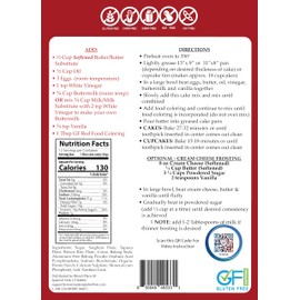 Mom's Place Gluten Free Red Velvet Cake Mix Dessert