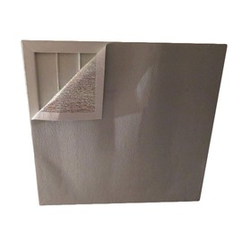 US Energy Products Whole House Attic Fan Shutter Seal Cover, Silver, 48" x 48", Insulation, Sealing Air Leaks