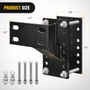 Nilight Spare Tire Carrier Trailer Spare Tire Mount Boat Trailer