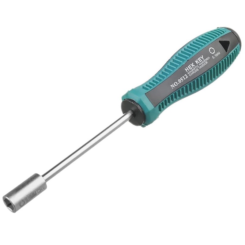 Utoolmart Socket Wrench Screwdriver, 5.5mm Non-Magnetic Tip Hex Nut Driver,
