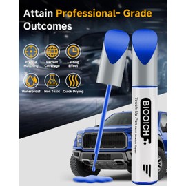 Blue Flame Metallic SZ Touch Up Paint Pen for Ford Exact Color Match Car Chip and Scratch Repair for Ford F-150 Expedition Escape Explorer Mustang Ranger Edge Transit Bronco Fusion