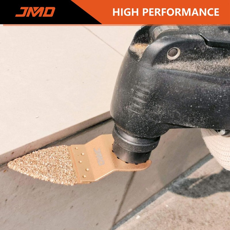 JMD 5-Pack Carbide Multi Tool Blades Oscillating Saw Blades for