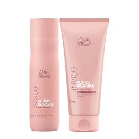 Wella Professionals Invigo Blonde Recharge Shampoo and Conditioner Duo