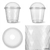 DC150-20 Dessert Cups with Lids, Pudding Cups, Heat Resistant, Slightly