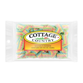 Cottage Country Sour Rainbow Belts 250g 3 Pack (750g)