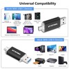 THKAILAR 128GB USB C Flash Drive,USB Stick 3.1 Memory Stick