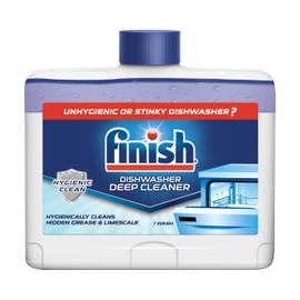 Finish Dual Action Dishwasher Cleaner: Fight Grease & Limescale, Fresh 8.45 oz.(Pack of 4)