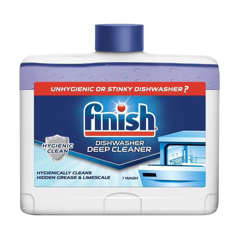 Finish Dual Action Dishwasher Cleaner: Fight Grease & Limescale, Fresh