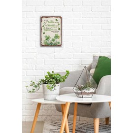 Irish Blessing - May You Troubles Be Less Your Blessings Be More Retro Tin Sign Motivational Quote Vintage Aluminum Sign Home Coffee Bar Club Pub Wall Decor 5.5x8 Inch