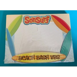 SonSurf Beach Bash VBS Photo Frames - 12 count