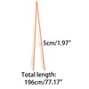 Allegra K Women's Skinny Scarf, Solid Color, Long Scarf, Neckerchief,,