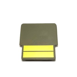 Dienstgrad Abdeckung für den neuen Helm der Bundeswehr | kompatibel mit Skeleton Shroud Adapter des Ops-Core FAST/Viper KSK Helms (OLt zS)