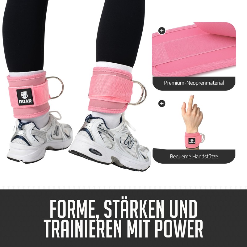 Roar® - Foot Straps Cable Pull, Foot Cuffs Cable Pull,