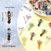 UR URLIFEHALL 40 Pcs 10 Styles Guardian Angel Charms Gemstone