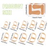 LUTER Pack of 10 Oval Finger Splint with 2 Thumb