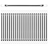Liwein Bungee Cords with Hooks 24 pcs, 4mm Thick 25CM