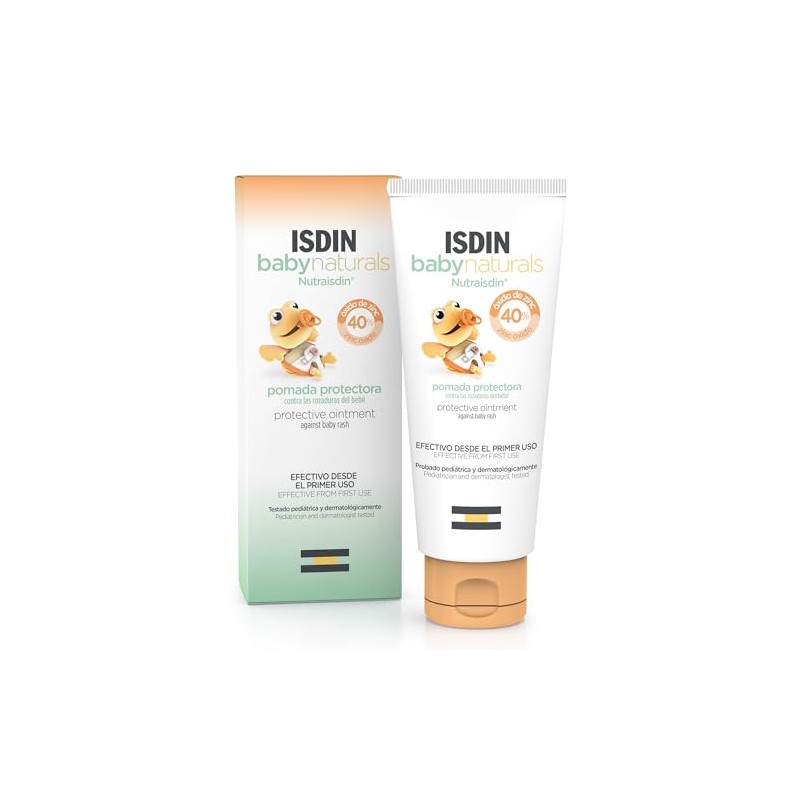 ISDIN Babynaturals Pomada protectora contra las rozaduras del pañal para