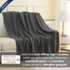 wometo Premium Fleece Blanket Melange OekoTex 140 x 190 cm