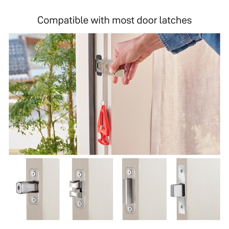 Master Lock Portable Door Lock for Travelers at Hotel, Apartment,