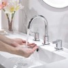 Phiestina Widespread Bathroom Sink Faucet, 3 Hole 8 Inch Chrome