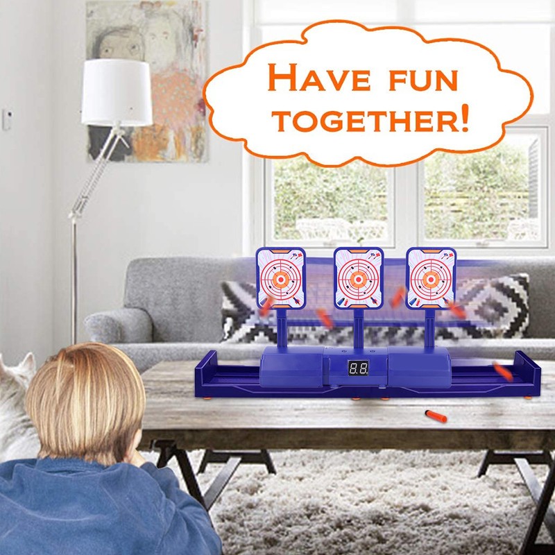 Electric Shooting Target Auto Reset Electronic Scoring Target Sound Light