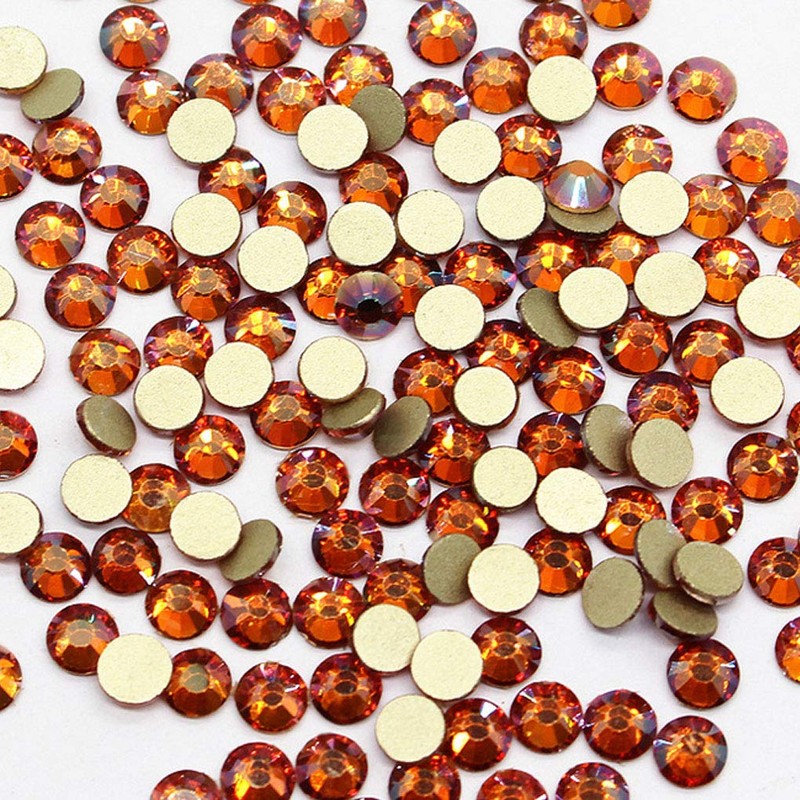 Rhinestones flat back gems round DIY decorative Nail Face and