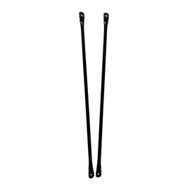 35.4inch/90cm Garden Swing Replacement Rods, Black Metal Round Rods for Hanging Swing Seat to Frame(2PCS/CTN)