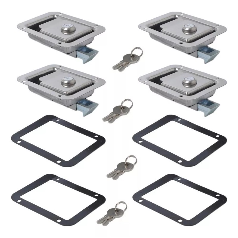 generic 4pcs Paddle Cierre Pestillo Camión Rv Caja De Herramientas