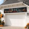 Halloween Carnival Banner, 118 x 19.7 Inch Dark Clown Circus