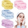 Muñequeras Lavar Cara Pulseras Lavado Facial Toallas Muñeca Spa Bandas